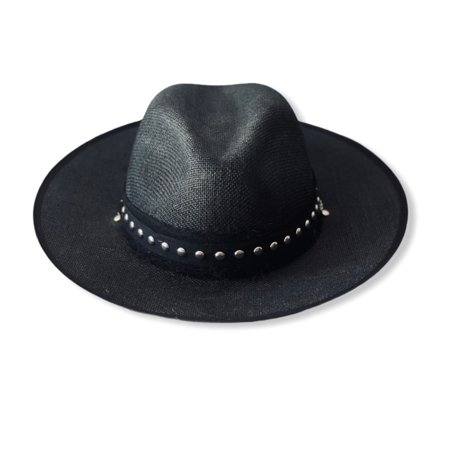 BLACK LINEN  ΚΑΠΕΛΟ KAMAR HATS ΑΞΕΣΟΥΑΡ 6