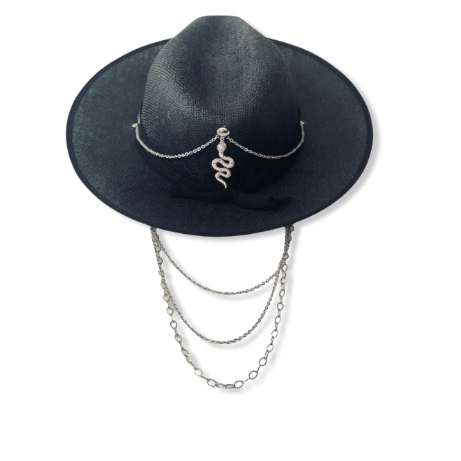 BLACK LINEN  ΚΑΠΕΛΟ KAMAR HATS ΑΞΕΣΟΥΑΡ 3