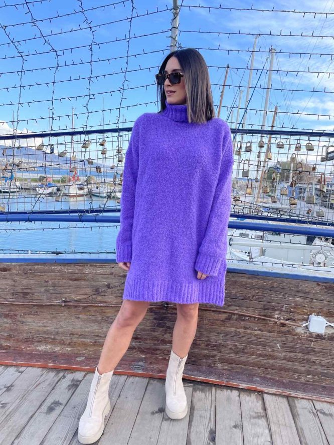 ΠΛΕΚΤΗ ΜΠΛΟΥΖΑ ΖΙΒΑΓΚΟ (PURPLE) MAMOUSH ΜΠΛΟΥΖΕΣ 5