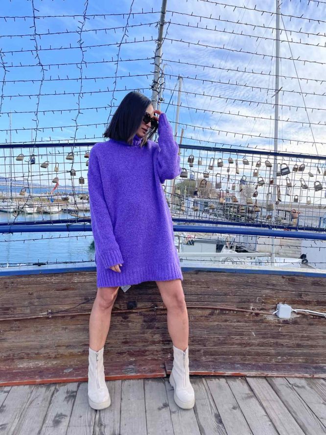 ΠΛΕΚΤΗ ΜΠΛΟΥΖΑ ΖΙΒΑΓΚΟ (PURPLE) MAMOUSH ΜΠΛΟΥΖΕΣ 3
