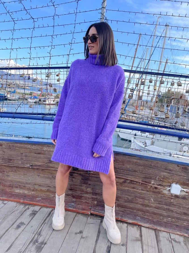 ΠΛΕΚΤΗ ΜΠΛΟΥΖΑ ΖΙΒΑΓΚΟ (PURPLE) MAMOUSH ΜΠΛΟΥΖΕΣ 4