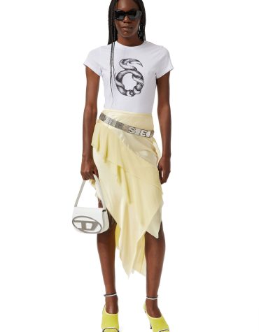 T-SHIRT ΜΕ ΤΥΠΩΜΑ (WHITE) DIESEL T-SHIRTS