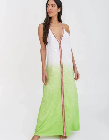 DIP DYE SUNDRESS (GREEN) PITUSA ΚΑΦΤΑΝΙΑ