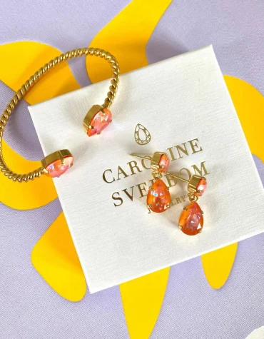 ΒΡΑΧΙΟΛΙ MINI DROP /ORANGE GLOW DELITE CAROLINE SVEBDBOM ΑΞΕΣΟΥΑΡ 2