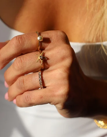 ΔΑΧΤΥΛΙΔΙ MINI SEA STAR CRYSTAL CAROLINE SVEBDBOM ΑΞΕΣΟΥΑΡ 2