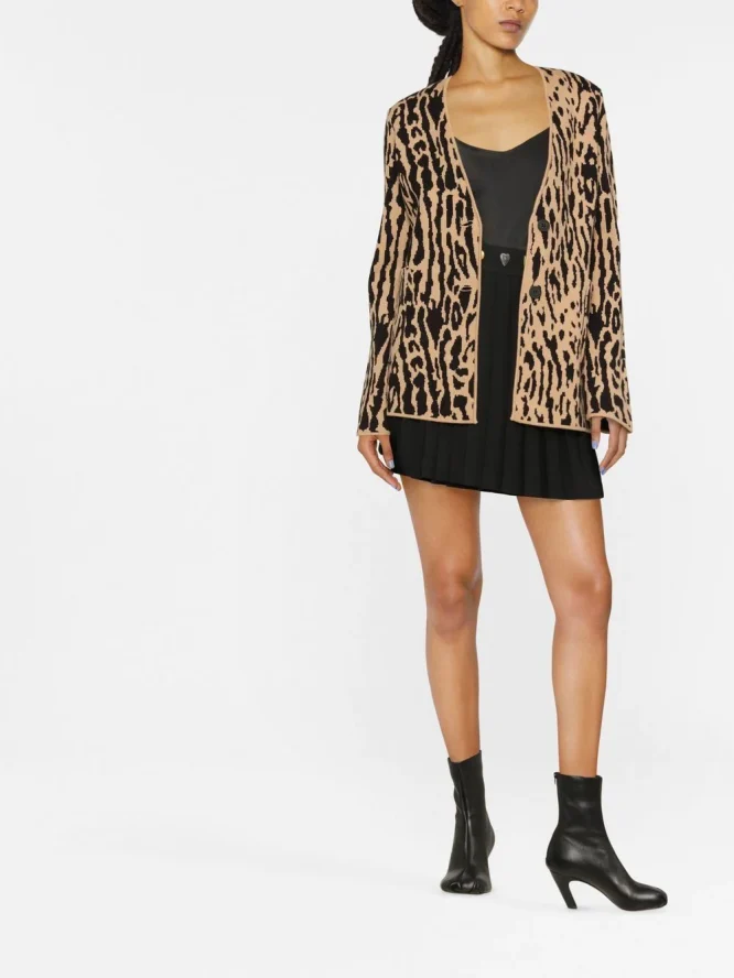 ΠΛΕΚΤΟ ΣΑΚΑΚΙ ANIMAL PRINT TWINSET ΠΑΝΩΦΟΡΙΑ 4