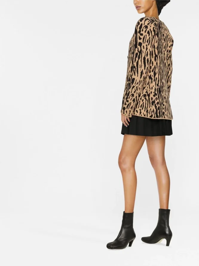 ΠΛΕΚΤΟ ΣΑΚΑΚΙ ANIMAL PRINT TWINSET ΠΑΝΩΦΟΡΙΑ 5