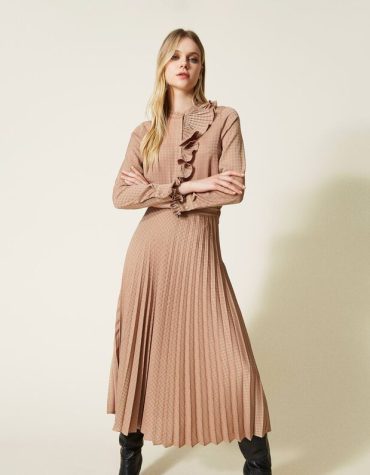 HOUNDSTOOTH ΜΑΚΡΙΑ ΦΟΥΣΤΑ TWINSET ΠΡΟΣΦΟΡΕΣ