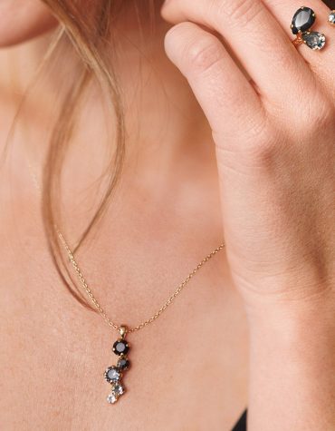 ELINA NECKLACE / BLACK COMBO CAROLINE SVEBDBOM ΑΞΕΣΟΥΑΡ 2
