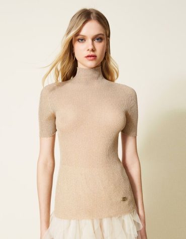 ΜΠΛΟΥΖΑ ΖΙΒΑΓΚΟ ΜΕ LUREX TWINSET ΜΠΛΟΥΖΕΣ