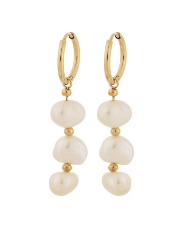 ΣΚΟΥΛΑΡΙΚΙΑ IRIS PEARL ΛΕΥΚO ΧΡΥΣO EDBLAD new arrivals