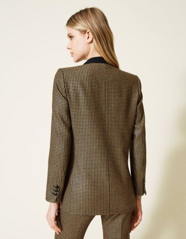 ΣΑΚΑΚΙ LUREX HOUNDSTOOTH TWINSET top coat 2