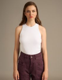 TANK TOP ΑΣΠΡΟ STUDIO83 BLOUSES 5