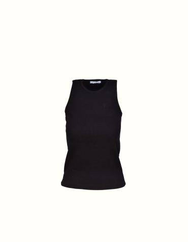 TANK TOP ΜΑΥΡΟ STUDIO83 SUMMER SALES 60%