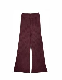ΠΛΕΚΤΟ ΠΑΝΤΕΛΟΝΙ (BURGUNDY) MAMOUSH ΠΑΝΤΕΛΟΝΙΑ 5