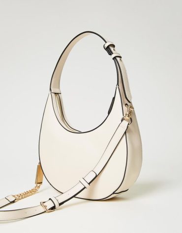 ΤΣΑΝΤΑ ΩΜΟΥ “MOON” (IVORY) TWINSET ΑΞΕΣΟΥΑΡ 2