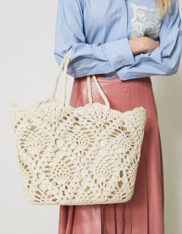 CROCHET SHOPPER TWINSET ΑΞΕΣΟΥΑΡ