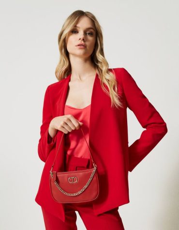 ΤΣΑΝΤΑ ΩΜΟΥ “PETITE ” (POPPY RED) TWINSET ΑΞΕΣΟΥΑΡ 2