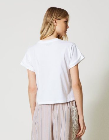 ΜΠΛΟΥΖΑΚΙ ΜΕ ΜΑΚΡΑΜΕ ΚΕΝΤΗΜΑ TWINSET T-SHIRTS 2