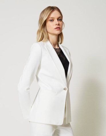 BLAZER ΜΕ ΚΟΥΜΠΙ OVAL T TWINSET ΠΑΝΩΦΟΡΙΑ