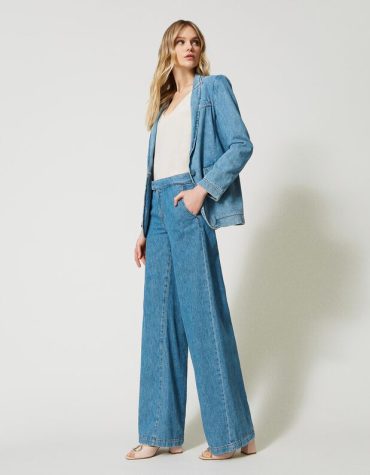 WIDE LEG ΤΖΙΝ TWINSET ΝΕΕΣ ΑΦΙΞΕΙΣ