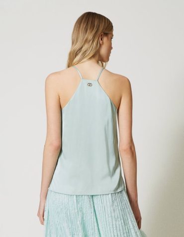 ΣΑΤΕΝ ΤΟΠ (AGAVE) TWINSET OUTLET -70% 2