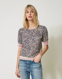 BIKER JACKET TWINSET ΜΠΟΥΦΑΝ 2
