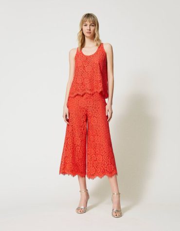 ΠΑΝΤΕΛΟΝΙ ΑΠΟ ΜΑΚΡΑΜΕ ΔΑΝΤΕΛΑ TWINSET OUTLET -70%