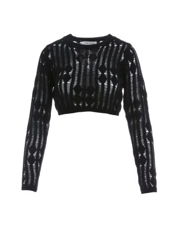 TOP ΠΛΕΚΤΟ (BLACK) MILKWHITE ΜΠΛΟΥΖΕΣ