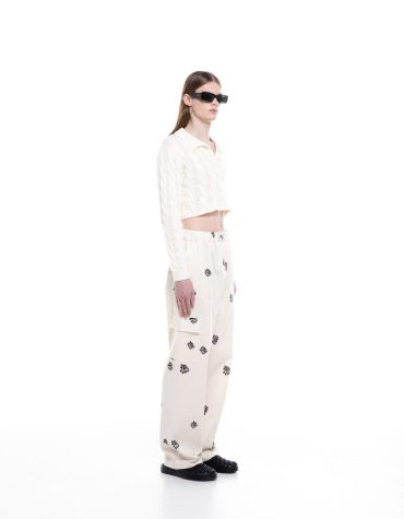 TOP POLO ΠΛΕΚΤΟ (ECRU) MILKWHITE ΜΠΛΟΥΖΕΣ 2