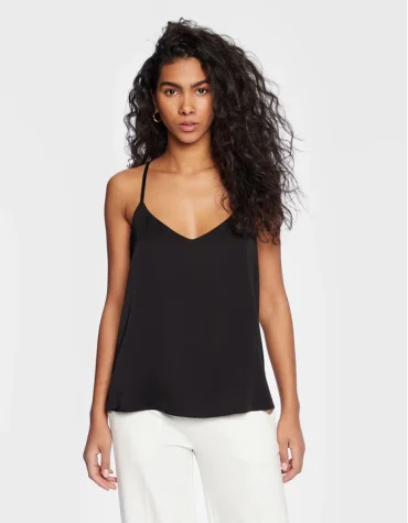 ΣΑΤΕΝ ΤΟΠ (BLACK) TWINSET ΜΠΛΟΥΖΕΣ