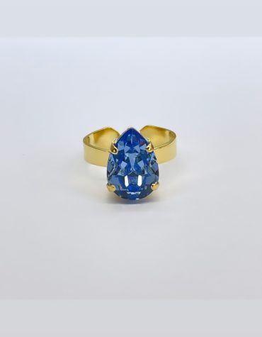 ΔΑΧΤΥΛΙΔΙ MINI DROP/LIGHT SAPPHIRE CAROLINE SVEBDBOM ΑΞΕΣΟΥΑΡ