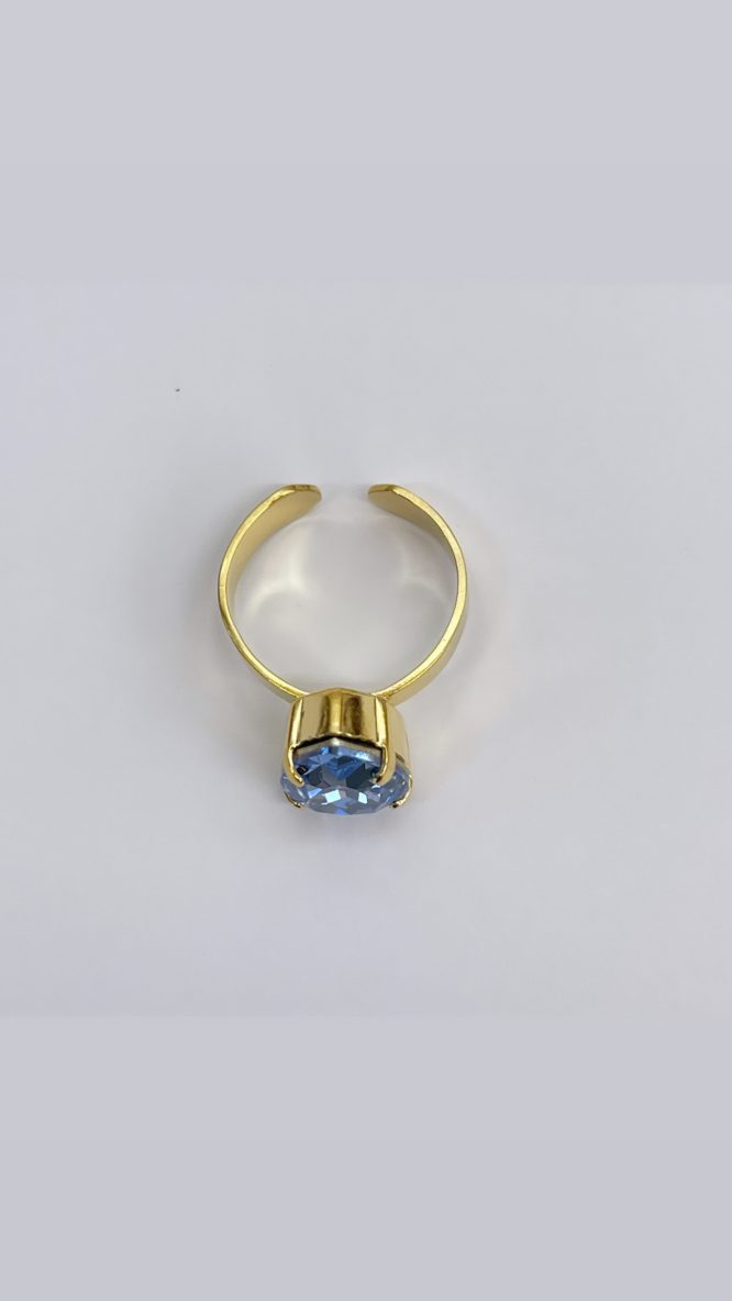 ΔΑΧΤΥΛΙΔΙ MINI DROP/LIGHT SAPPHIRE CAROLINE SVEBDBOM ΑΞΕΣΟΥΑΡ 5