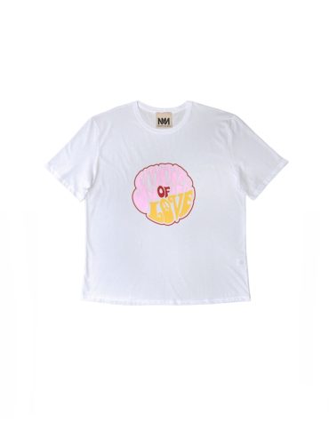 OVERSIZED T-SHIRT (WHITE) MAMOUSH ΠΡΟΣΦΟΡΕΣ 2