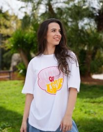 OVERSIZED T-SHIRT (WHITE) MAMOUSH ΠΡΟΣΦΟΡΕΣ 6