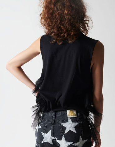 T-SHIRT ROUCHES DOLLY ANIYEBY OUTLET -70% 2