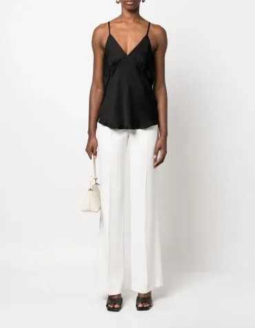 ΣΑΤΕΝ ΤΟΠ (BLACK) TWINSET OUTLET -70% 2