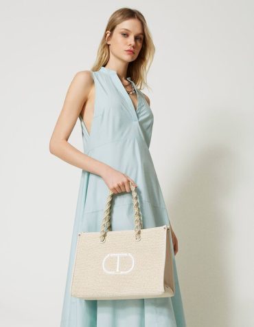 “DARLING” ΜΕΓΑΛΗ ΤΣΑΝΤΑ (IVORY) TWINSET ΑΞΕΣΟΥΑΡ 2