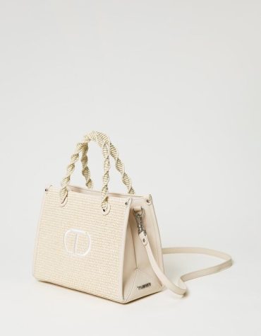 “DARLING” ΜΕΣΑΙΑ ΤΣΑΝΤΑ (IVORY) TWINSET ΑΞΕΣΟΥΑΡ