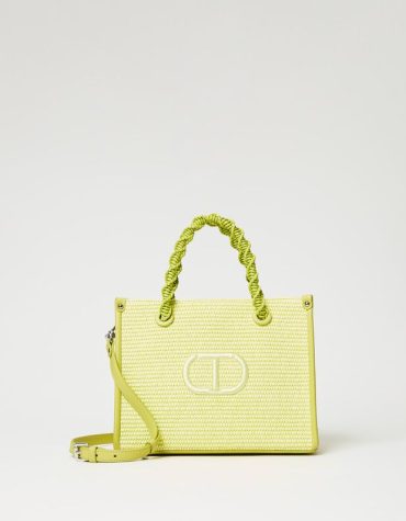 “DARLING” ΜΕΣΑΙΑ ΤΣΑΝΤΑ (LIME YELLOW) TWINSET ΑΞΕΣΟΥΑΡ
