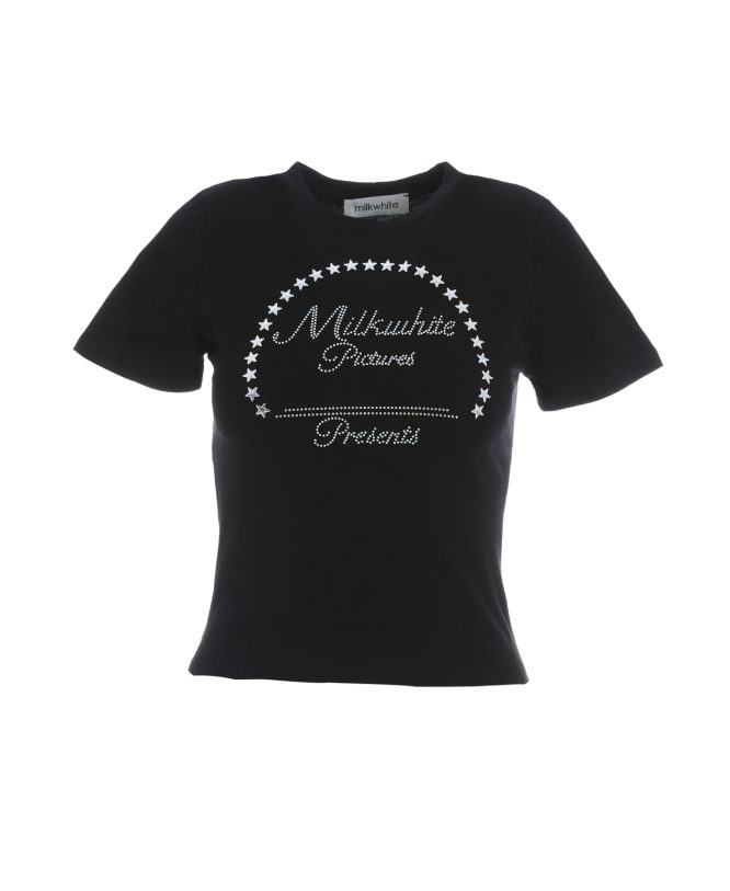 T-SHIRT (BLACK) MILKWHITE T-SHIRTS 3