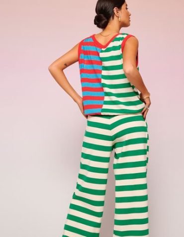 ANGELICA ΠΛΕΚΤΗ ΜΠΛΟΥΖΑ (RED/TURQUOISE/GREEN/IVORY) KARAVAN ΜΠΛΟΥΖΕΣ 2