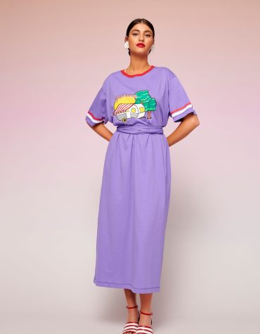 MARIA ΜΑΚΟ ΦΟΡΕΜΑ (PURPLE) KARAVAN ΝΕΕΣ ΑΦΙΞΕΙΣ 2
