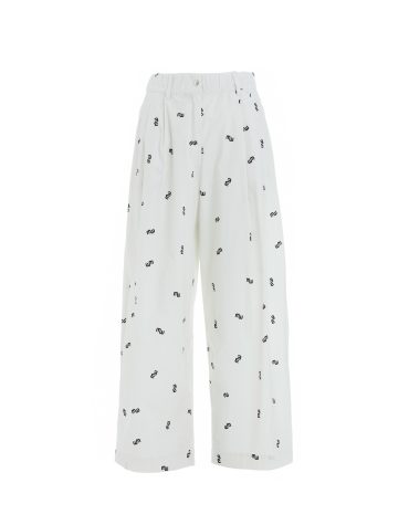 ΠΑΝΤΕΛΟΝΙ PRINTED MW LOGO MILKWHITE ΝΕΕΣ ΑΦΙΞΕΙΣ