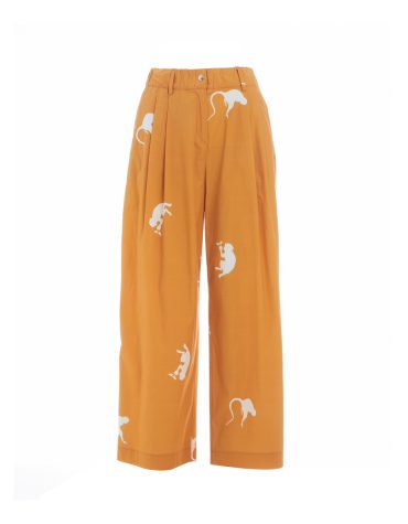ΠΑΝΤΕΛΟΝΙ PRINTED MILKWHITE ΠΑΝΤΕΛΟΝΙΑ