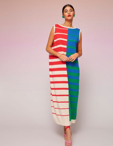 DAPHNE STRIPED ΠΛΕΚΤΟ ΦΟΡΕΜΑ KARAVAN ΝΕΕΣ ΑΦΙΞΕΙΣ 2