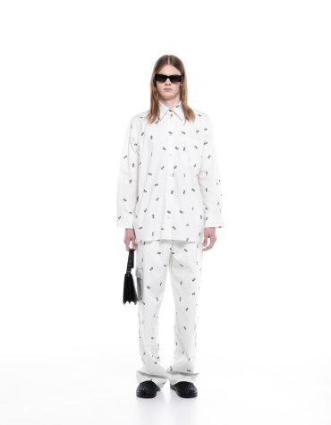 UNISEX PRINTED MW LOGO ΠΟΥΚΑΜΙΣΟ MILKWHITE ΝΕΕΣ ΑΦΙΞΕΙΣ 2