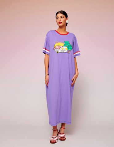 MARIA ΜΑΚΟ ΦΟΡΕΜΑ (PURPLE) KARAVAN ΝΕΕΣ ΑΦΙΞΕΙΣ