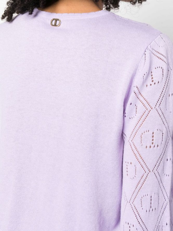 KNITTED BLOUSE TWINSET BLOUSES 9