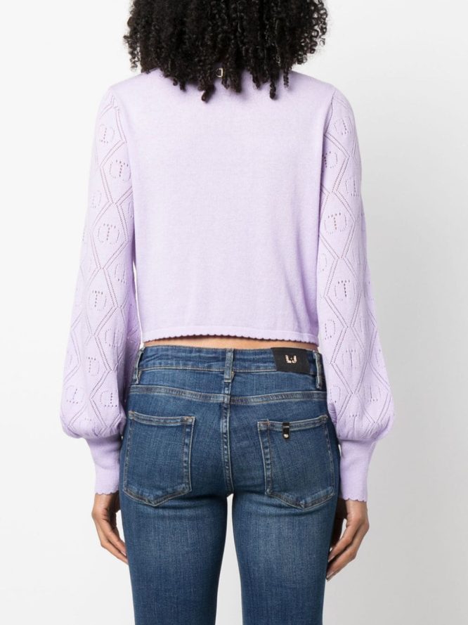 KNITTED BLOUSE TWINSET BLOUSES 8